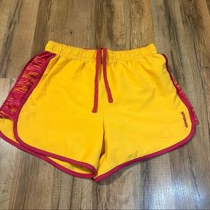 Reebok colorful athletic shorts